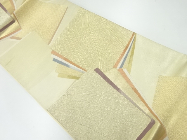 JAPANESE FUKURO OBI / WOVEN SHIKISHI PATTERN